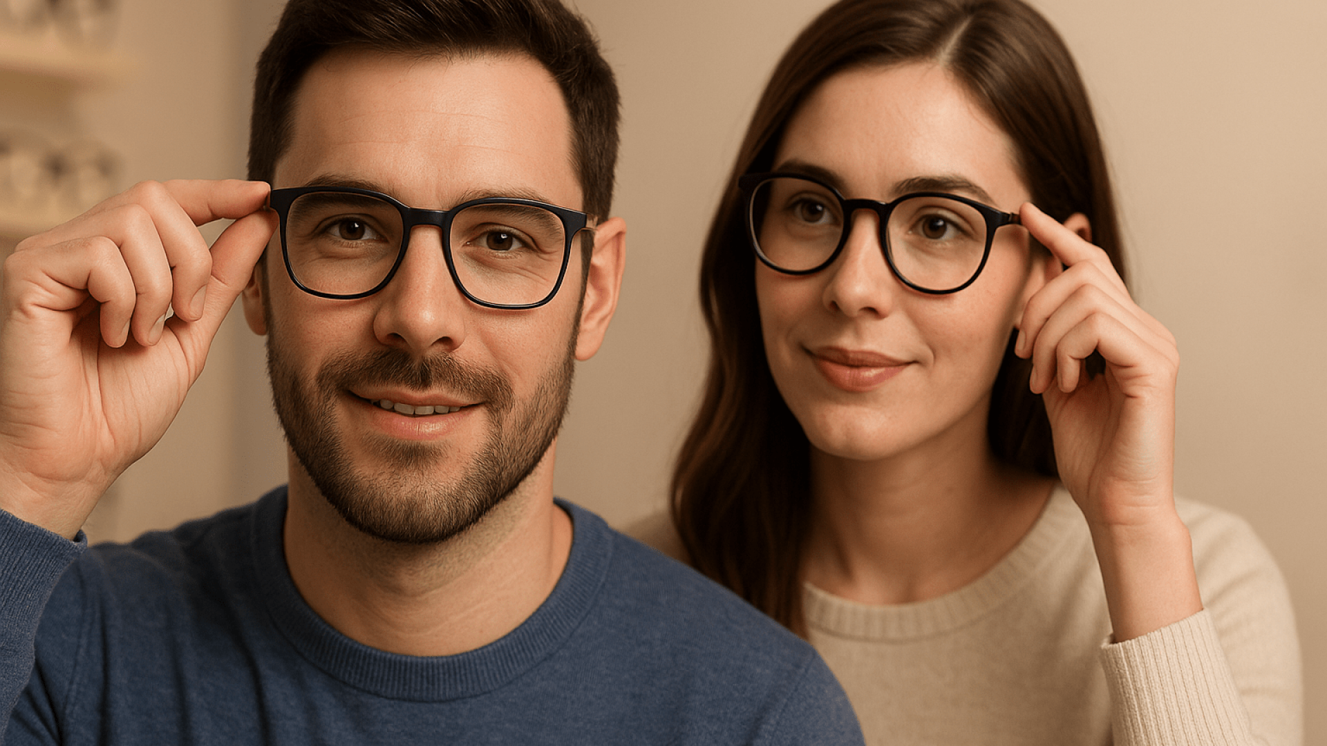 20250723 2332 realistic eyewear fitting simple compose 01k0w5c0the4frs6b82sm6edzh min